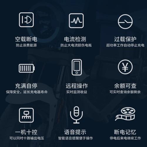 促电动三轮车充电桩大功率老年代步车10路扫码刷卡小区电瓶车充新