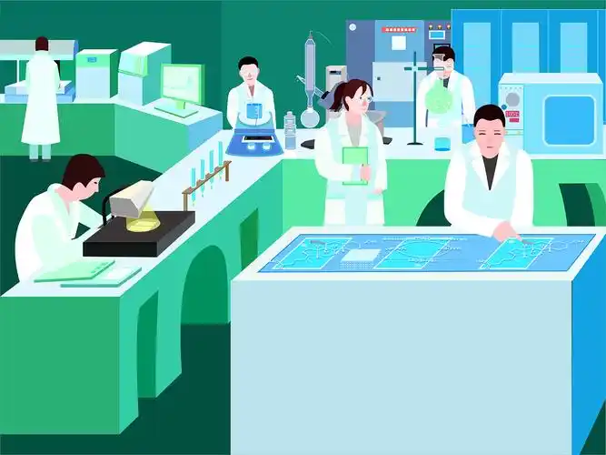 实验室系列插画