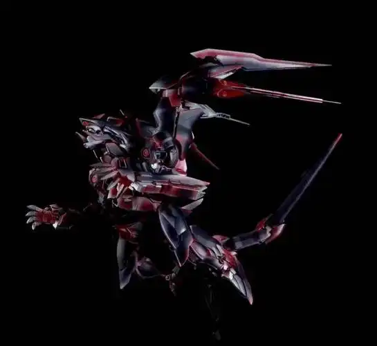 战国异端混搭巴巴托斯高达模型改造,忍者巴巴托斯和天彗龙