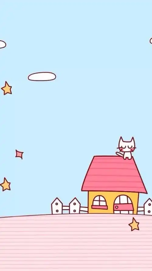 简约 可爱 清新 软萌 背景图片 平铺 素材 锁屏 壁纸(●ω