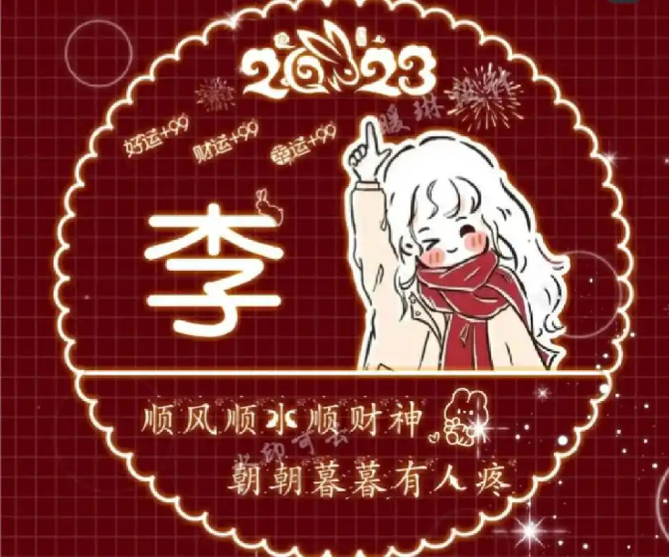 姓氏李头像 姓氏李头像