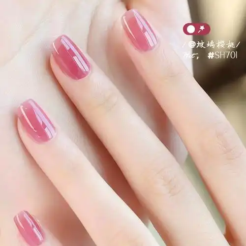 裸色指甲油秋冬色系女2024新款免烤持久快干流行美甲颜色冰透显白