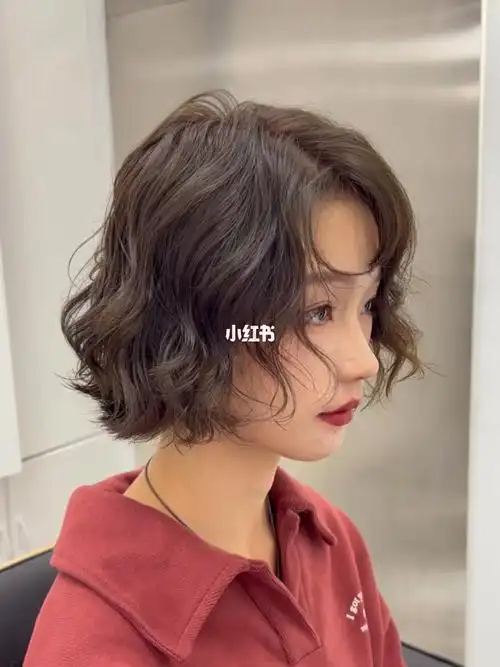 这款短发烫发的蓬松感绝了75秃头少女的救星