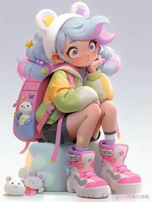 绘画动漫人物教程,动漫小白的福音来了