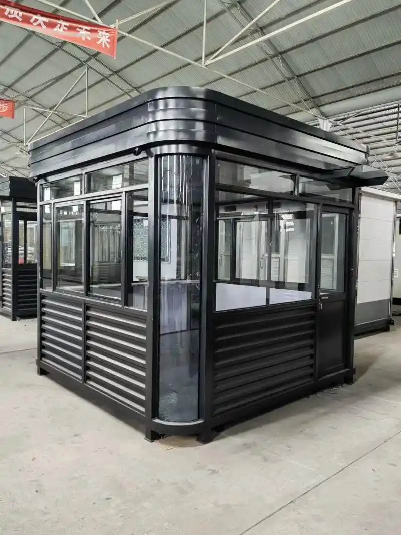 西安岗亭厂家,西安保安值班室成品岗亭厂家.西安岗亭定制加工, - 抖音