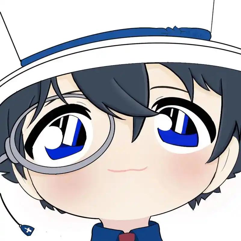 这个系列怎么能少了基德大人.#名侦探柯南 #怼脸头像 #怪盗 - 抖音