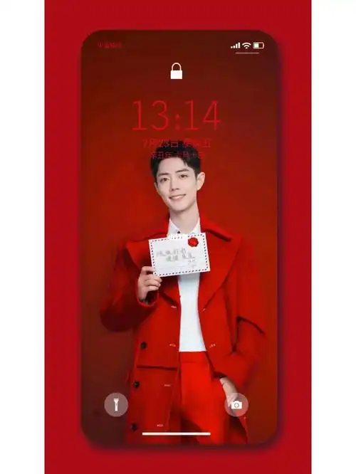 今日是红色系的肖战啊