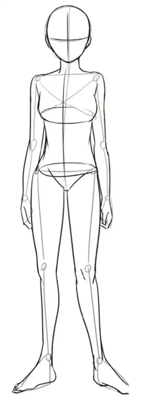 人物躯干简笔画主题画