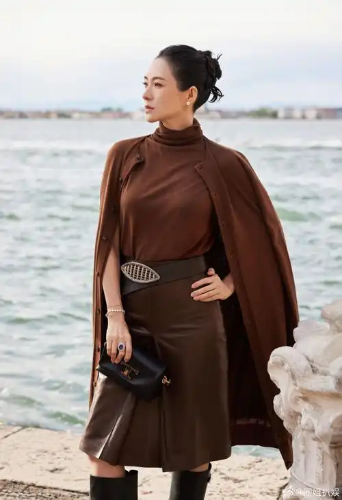 章子怡意大利活动状态