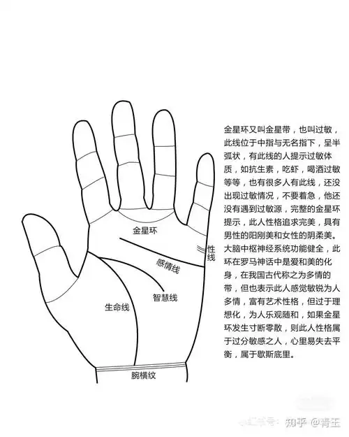 手掌中"多情多爱"的金星环,你有吗? - 知乎