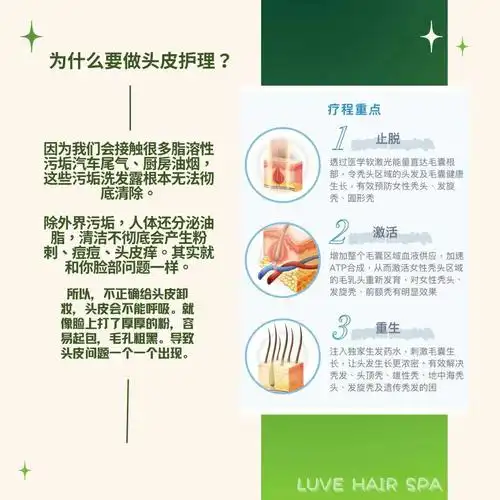 头皮护理真的很重要害怕掉发快冲