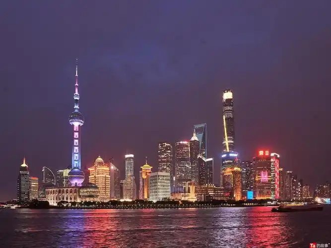 魔都上海外滩浦东陆家嘴之夜