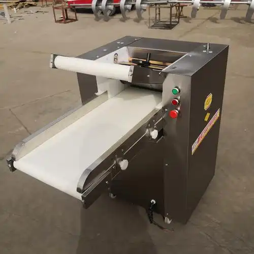 商用350压面机 全自动馒头揉面机 小型不锈钢折叠压面揉面机