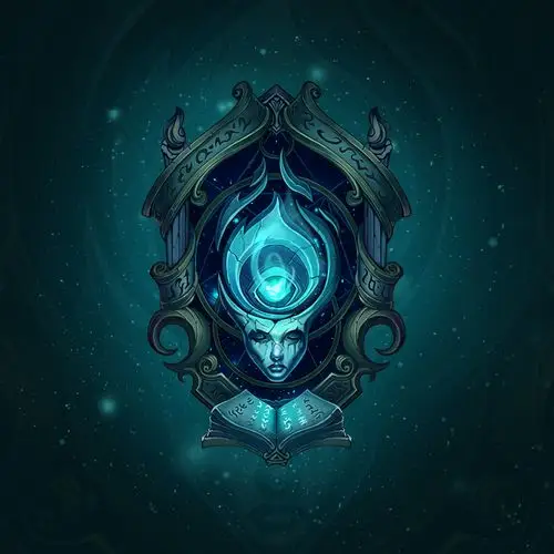 莫甘娜的法典图标|插画|游戏原画|jinx007 - 临摹作品 - 站酷 (zcool)