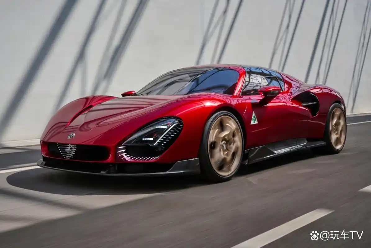 阿尔法·罗密欧最后一台燃油跑车!复刻经典 搭"海神"同款引擎