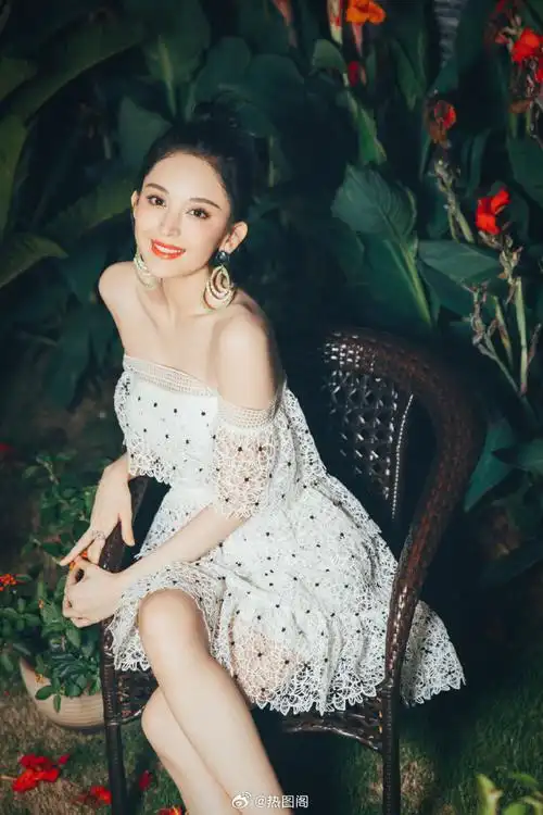 古力娜扎短发迷人写真大片#热图阁公众号#@热图阁