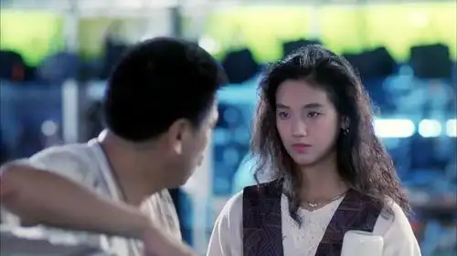 1990天若有情之追梦人乖乖女就这么穿赛博朋克的香港夜景吴倩莲