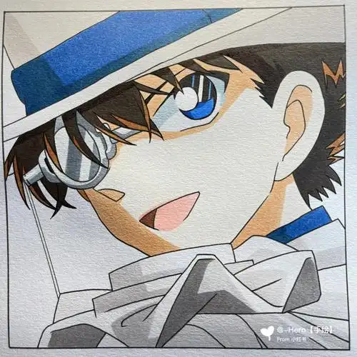 手绘怪盗基德黑羽快斗