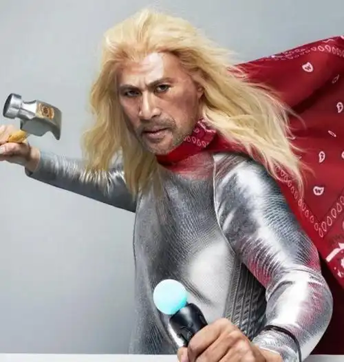 徐锦江扮雷神完美神还原