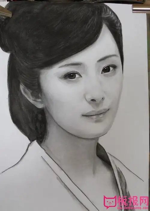杨幂古装图片素描,杨幂晴川画像