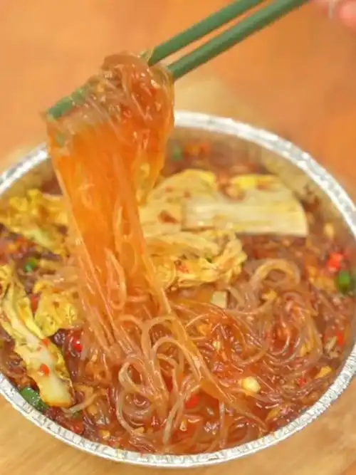 锡纸盒蒜蓉粉丝娃娃菜鲜香入味好吃到起飞