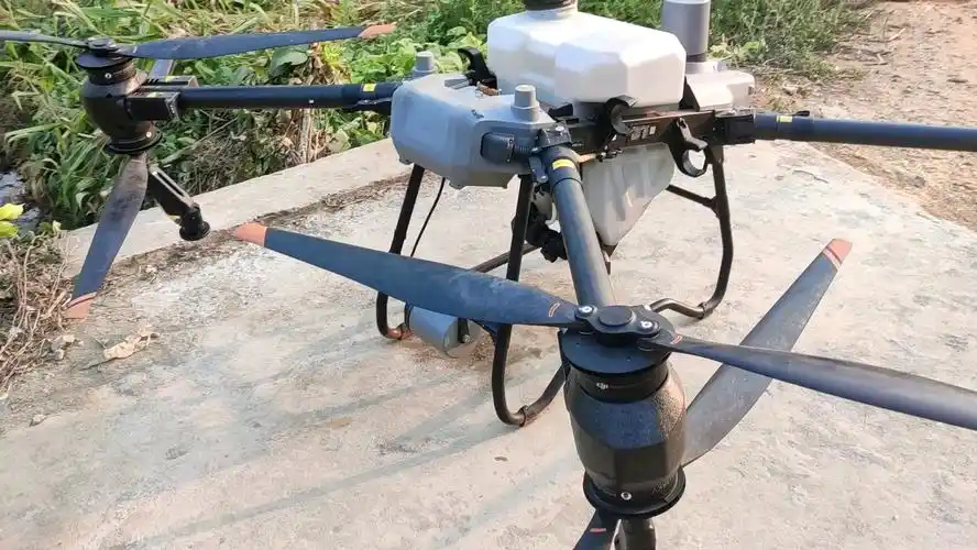 大疆t50植保作业,释迦地打药