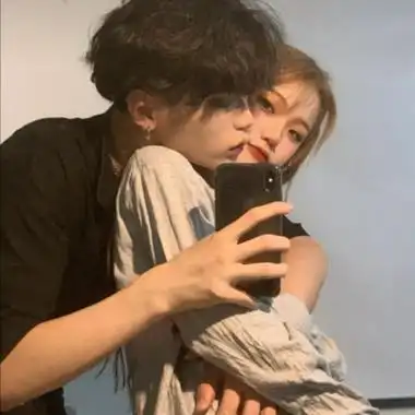 高清清纯的qq学生情侣头像一对两张图片