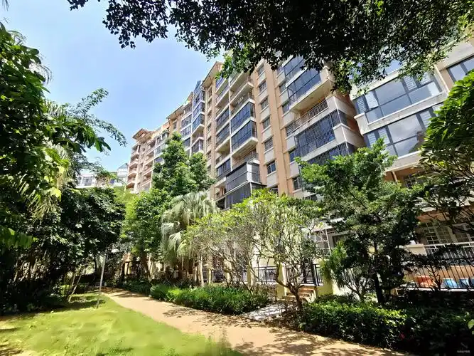 新埠岛新世界花园二期小高层洋房精装2房公园一样的小区