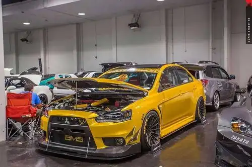 三代evo同堂,这是一场属于jdm迷的聚会