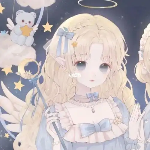 超仙气的两人闺蜜头像水中观月两人闺蜜头像水中观月