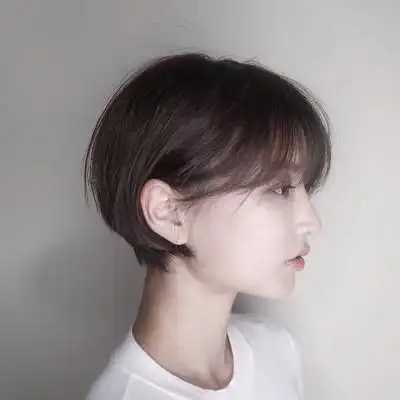 韩式短发效果图