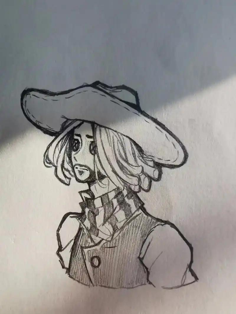 第五人格 #手绘 #铅笔画 #第五人格牛仔 #第五人格医生 - 抖音