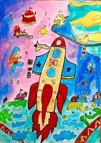 其它 科技创新 筑梦成长 写美篇301班 李喆煜 《神舟五号的搜索》