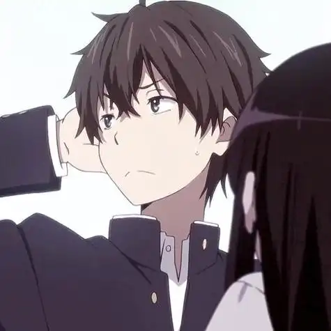 番冰菓折木奉太郎动漫自截情侣头像ps情头届扛把子希望你们喜欢蛤