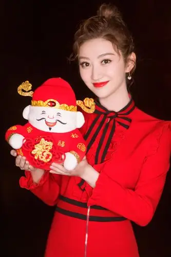 景甜助阵2018中央电视台春节联欢晚会