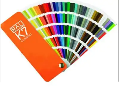 德国ral劳尔k7色卡中文版标准油漆涂料金属欧标ralk7色卡绿色