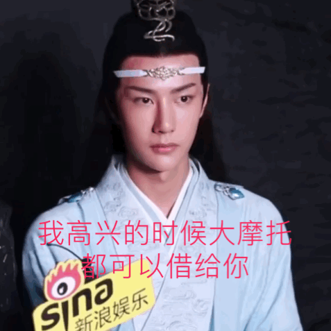 博肖动图表情包肖战王一博