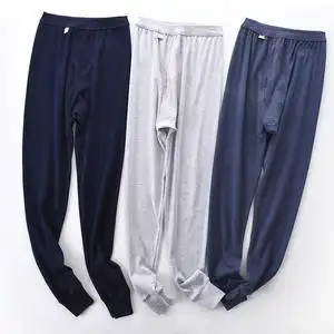 加肥加大男士纯棉薄线裤图片