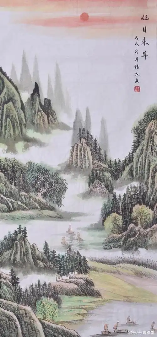 手办,模型……可是,你见过有人将手绘国画设置成手机屏保的吗?