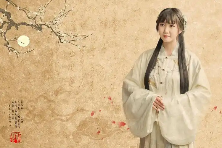 双马尾古风小姐姐