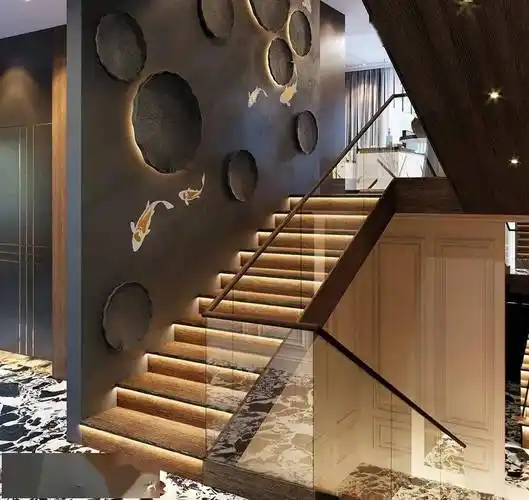 大理石楼梯 | 展现高定设计的艺术之美_空间_选材_中心
