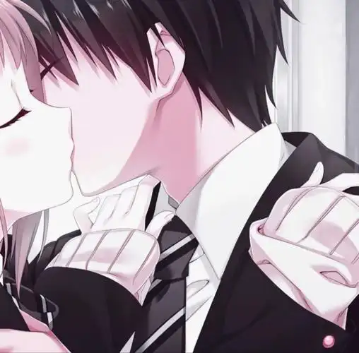 超级甜的动漫情侣头像这是我喜欢的小孩不可以凶