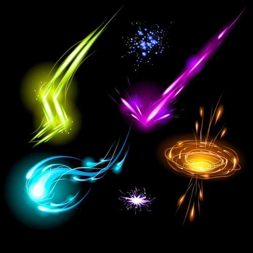 高光 素材 高亮光 高光射线 光晕 光效 超眩光 光束 发光 礼花 星云