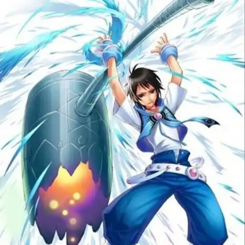 唐三手拿昊天锤