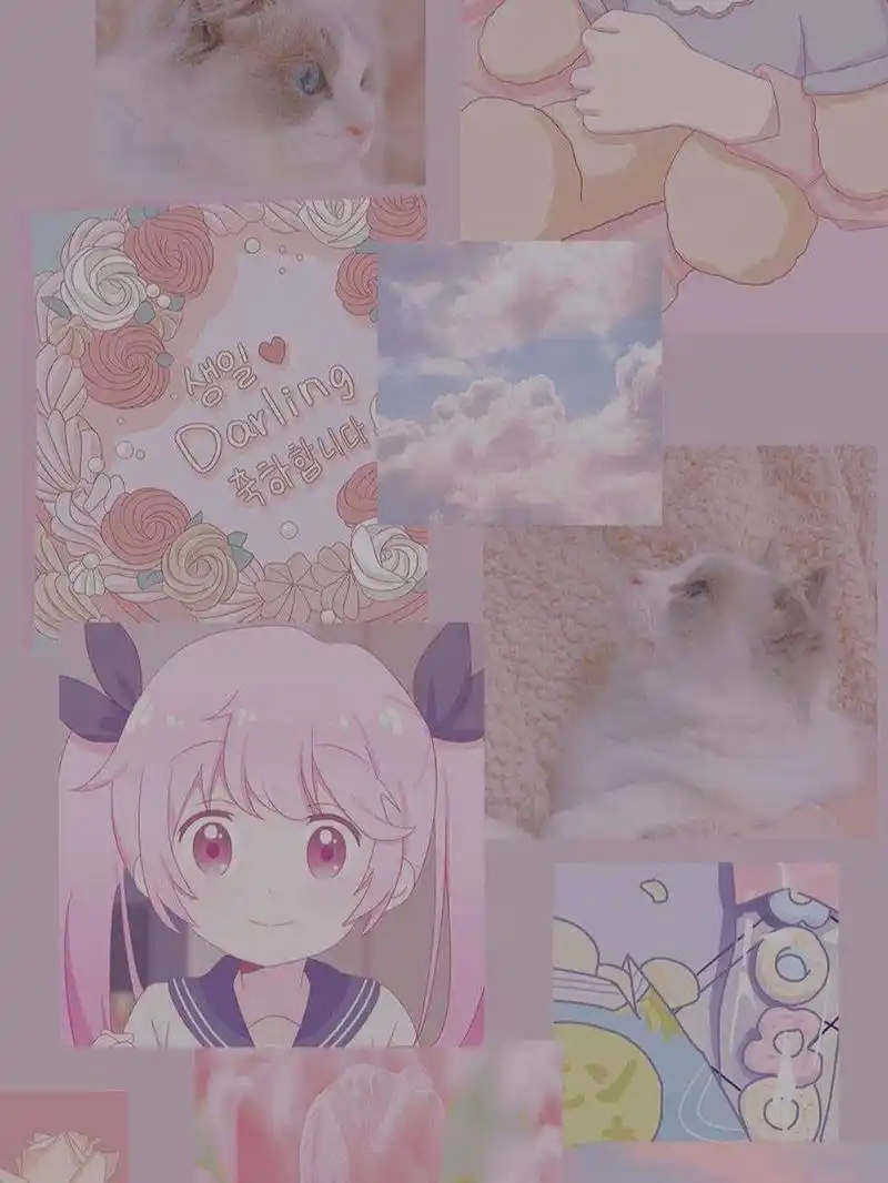 超好看的qq聊天背景图 染柒正在加油中～