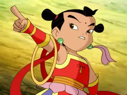 哪吒传奇:石矶最 后被焚烧的时候,有谁注意到她流露的表情