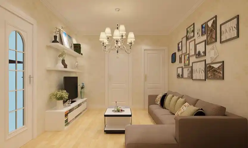 现代简约一居室50平米3.