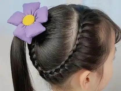 十岁女孩过年头发怎么扎好看_十岁女孩头发怎么扎好看_十岁女孩过年