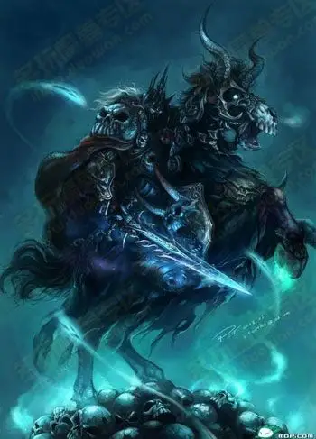 【求大神做一个图片】战场上尸体而成的山上站着一位骑士最好是半跪着