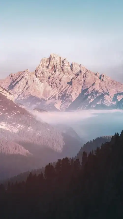 陡峭的山峰景色图片手机壁纸,风景,自然风光,高清,山峰,手机壁纸,1080